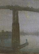James Abbott McNeil Whistler Nocturne in Blue and Gold
